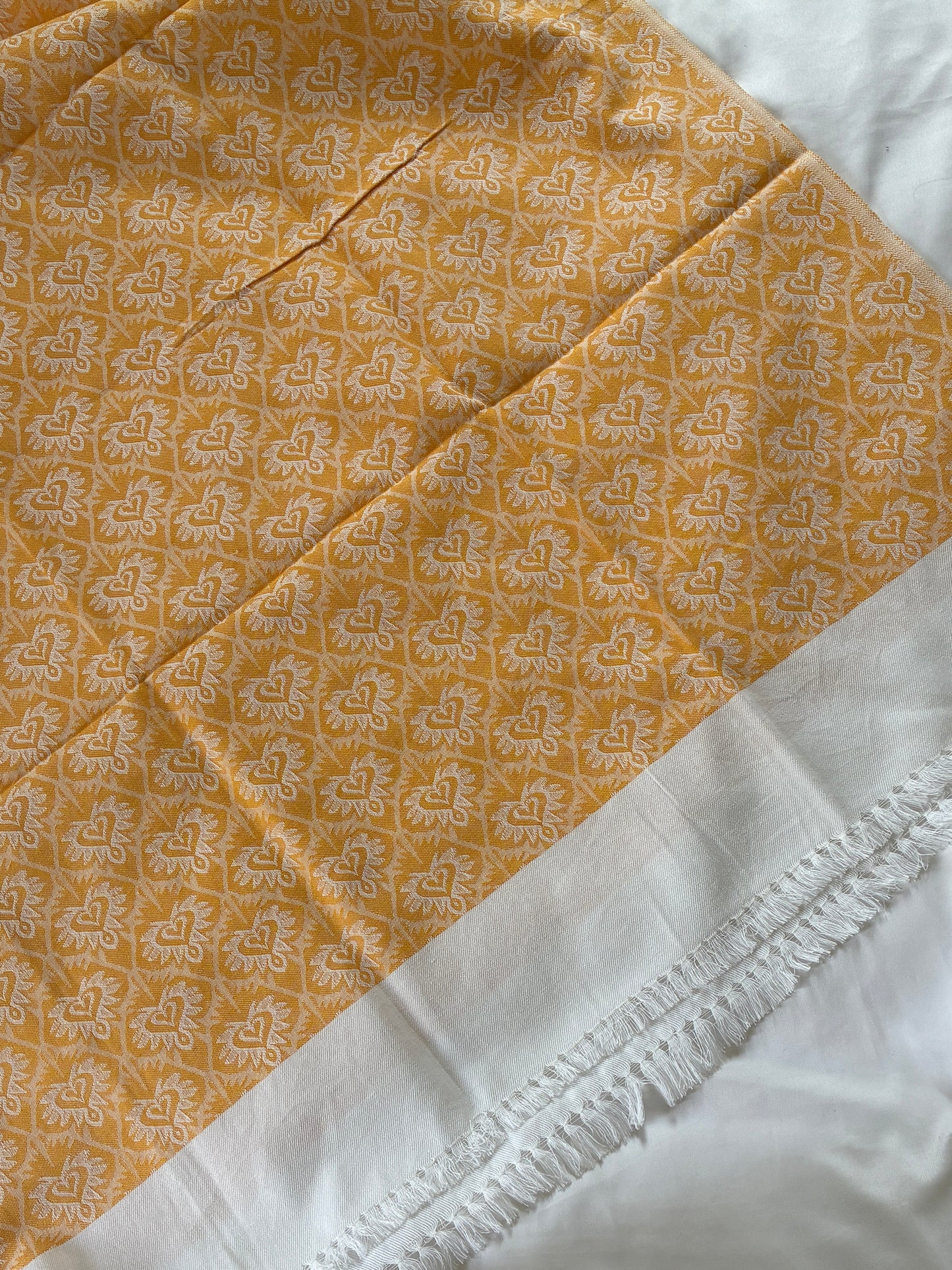 Yellow Single Size Blanket / Throw