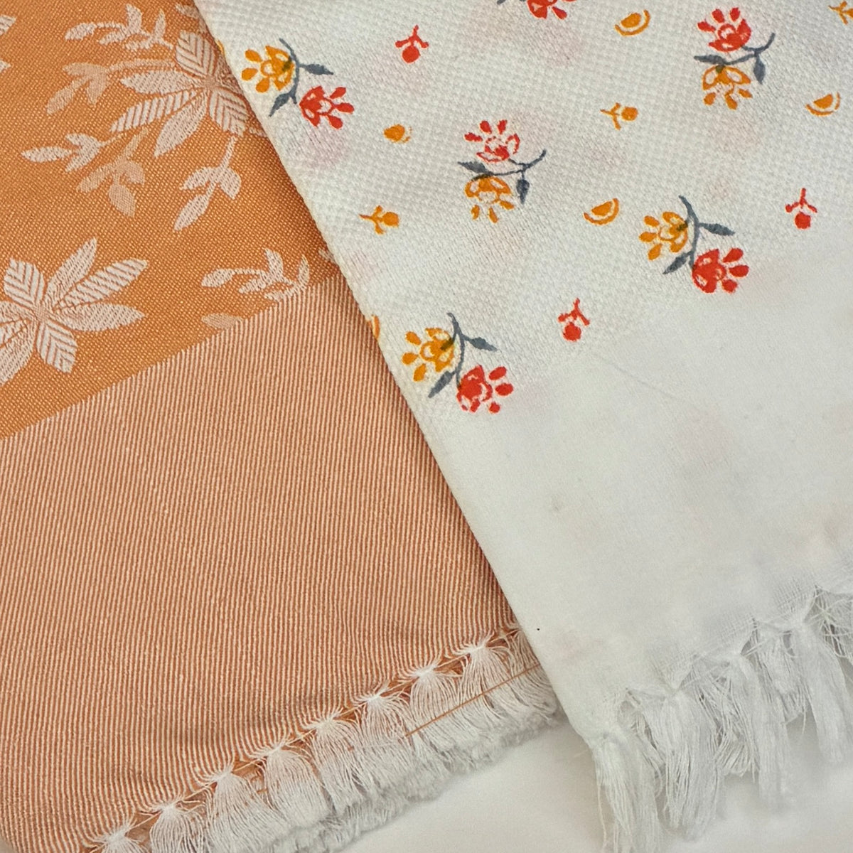 Cotton Single Blanket with Free Towel