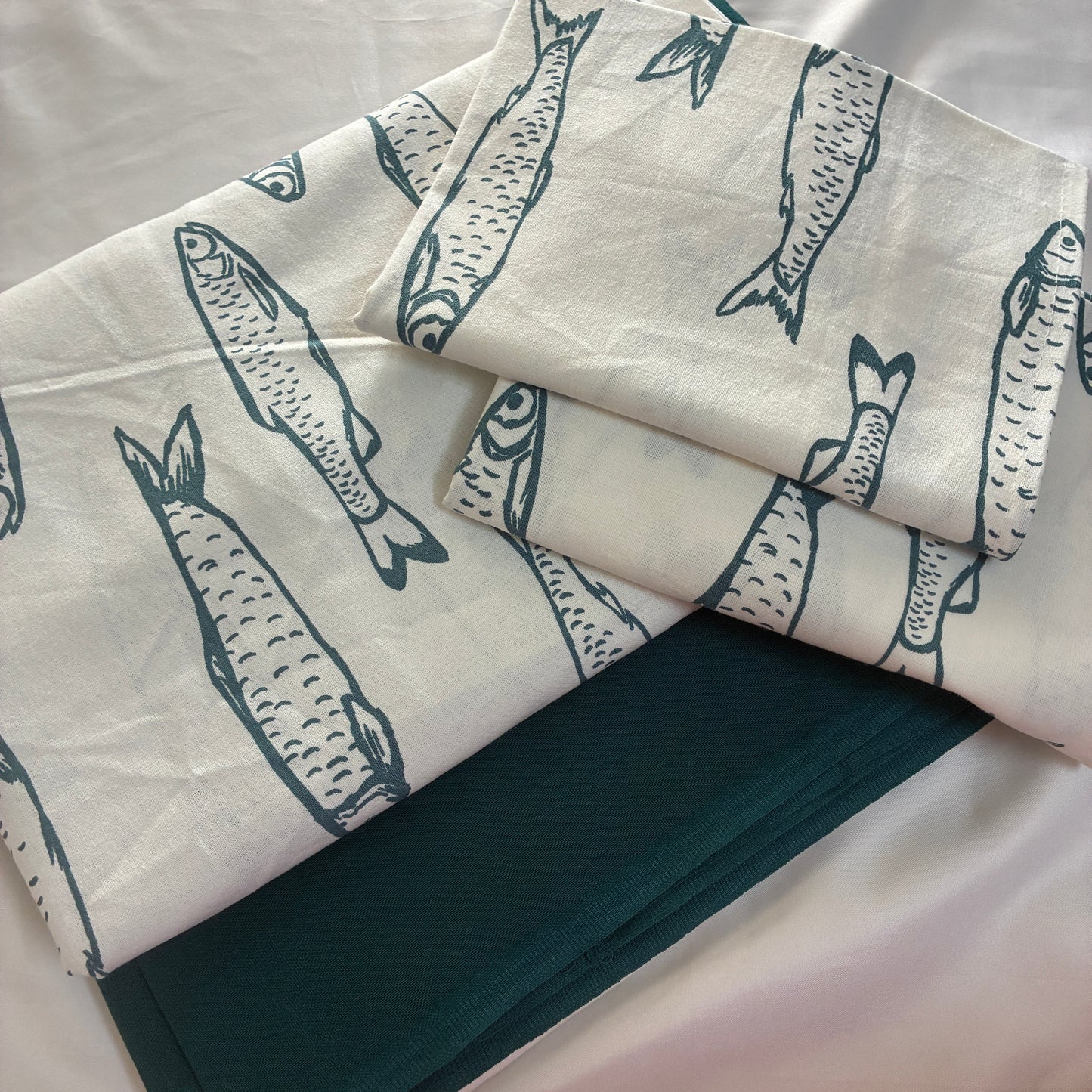 Fish Queen bedspread 90x100 inches