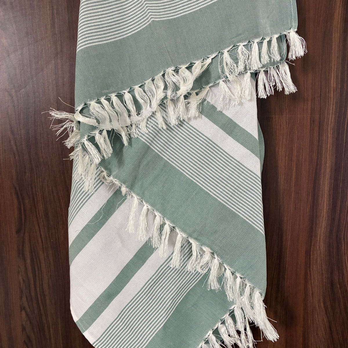 Sea weed Green Bamboo Bath Towels