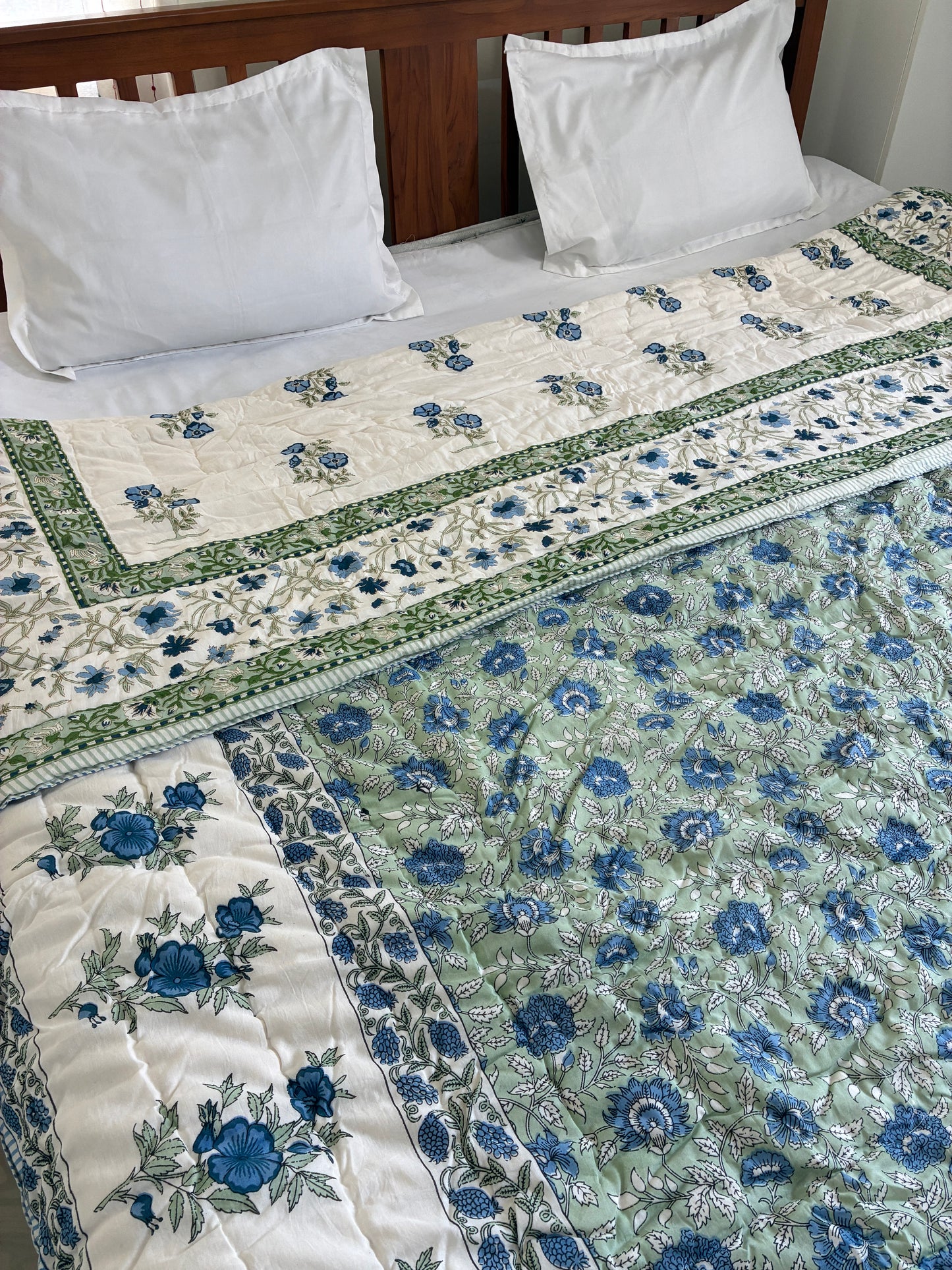 Reversible Cotton Double Quilts