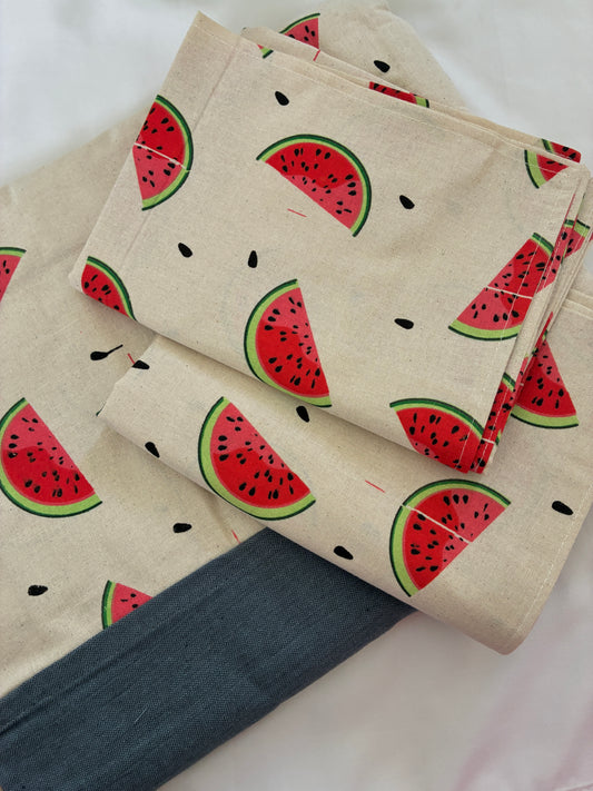 Melon Pop Queen Size Bedspread 90x100 inches