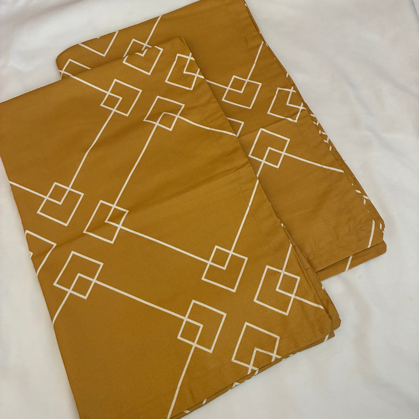 Brown Abstract 300TC Premium Cotton Pillow Covers