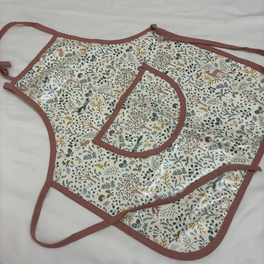 KIDS Wax Coated Waterproof Apron