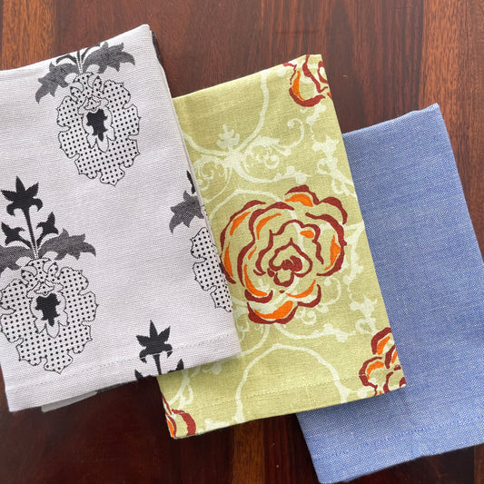 Printed Hand/Lunch Towels (Set of 3)