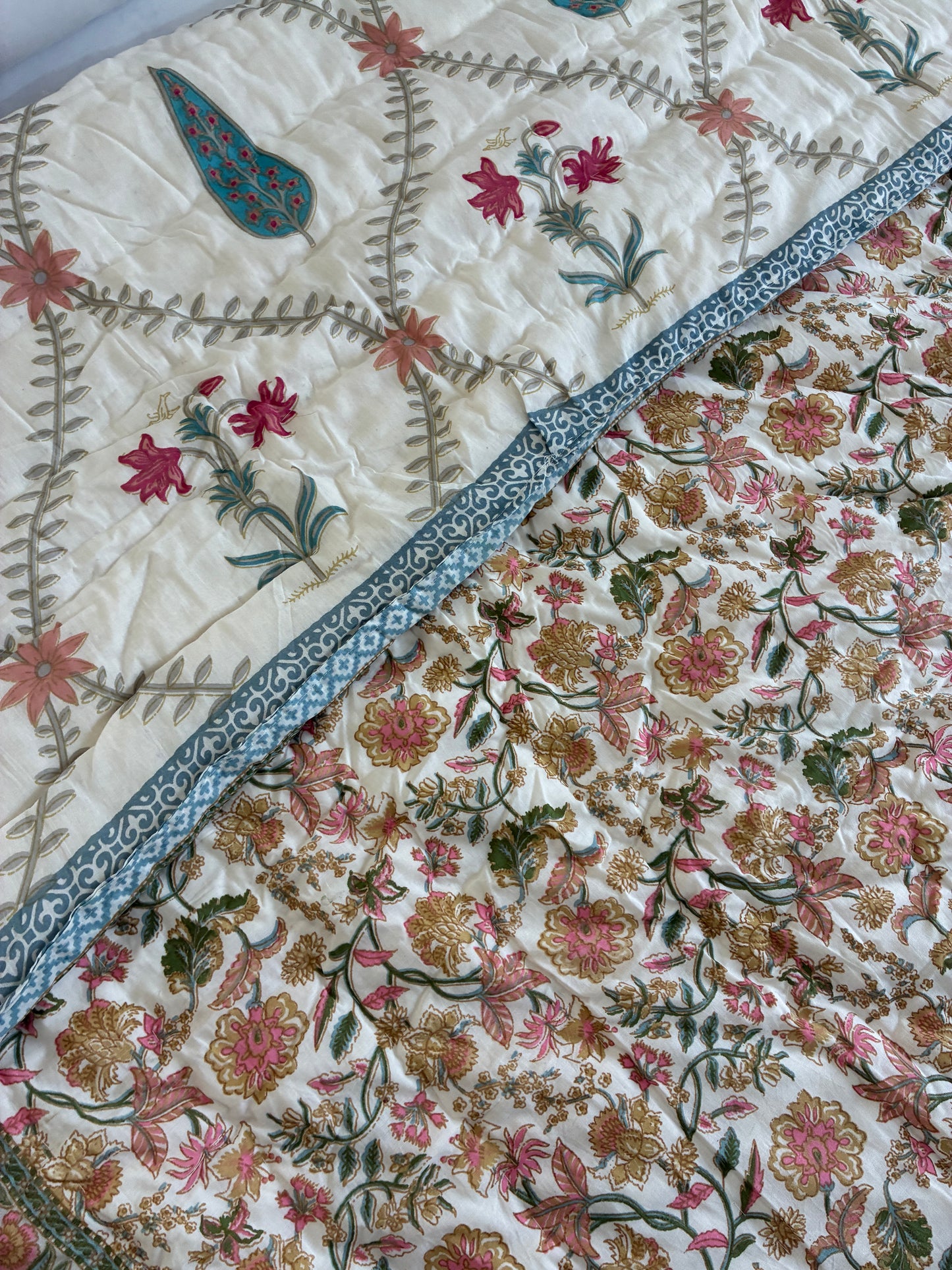 Reversible Cotton Double Quilts