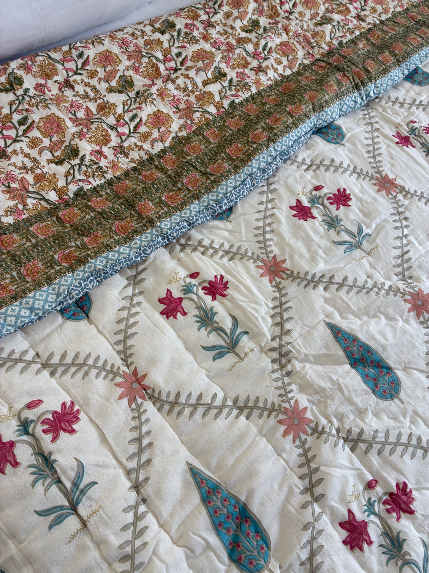 Reversible Cotton Double Quilts