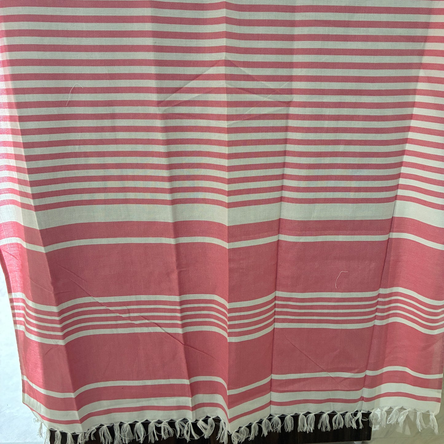 Pink Stripes Bamboo Bath Towels