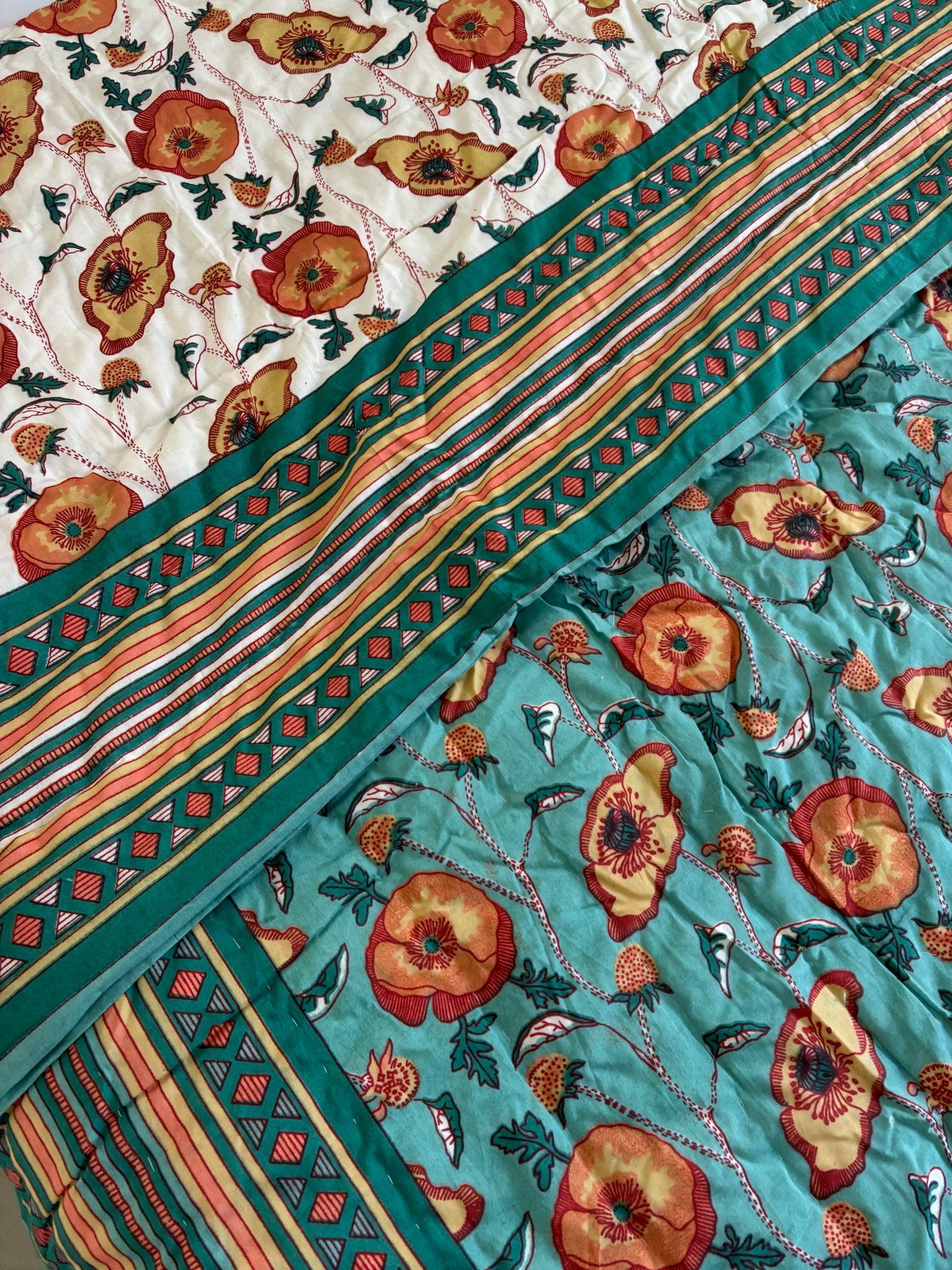 Reversible Cotton Double Quilts