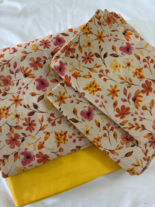 King Size Cotton Bedspread 100x110 in