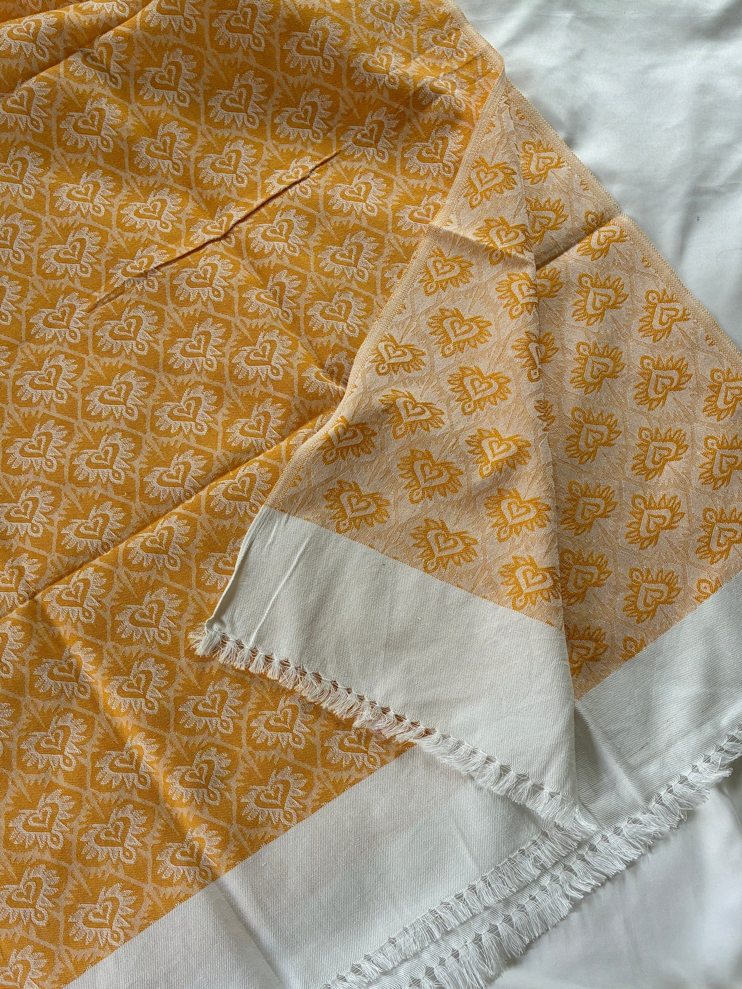 Yellow Single Size Blanket / Throw
