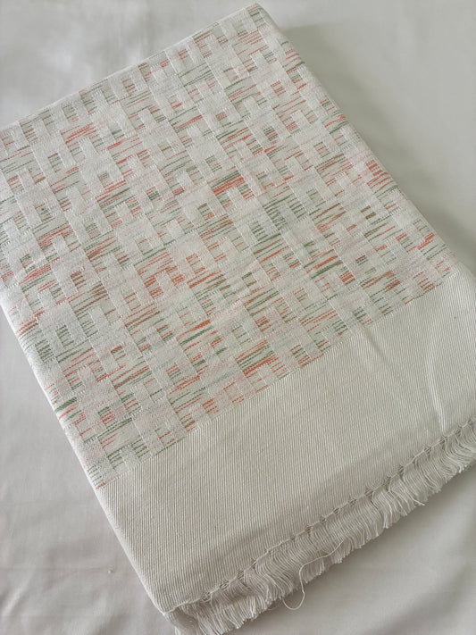 White Premium Cotton Blanket / Throw