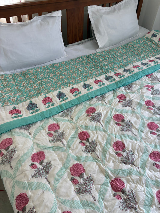 Reversible Cotton Double Quilts