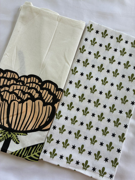 Printed Hand/Lunch Towels (Set of 2 )
