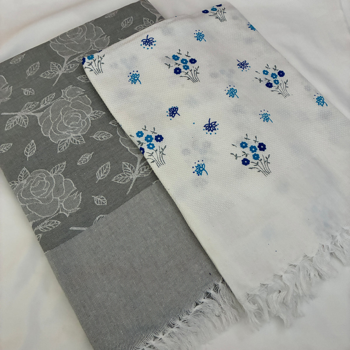 Cotton Single Blanket with Free Towel
