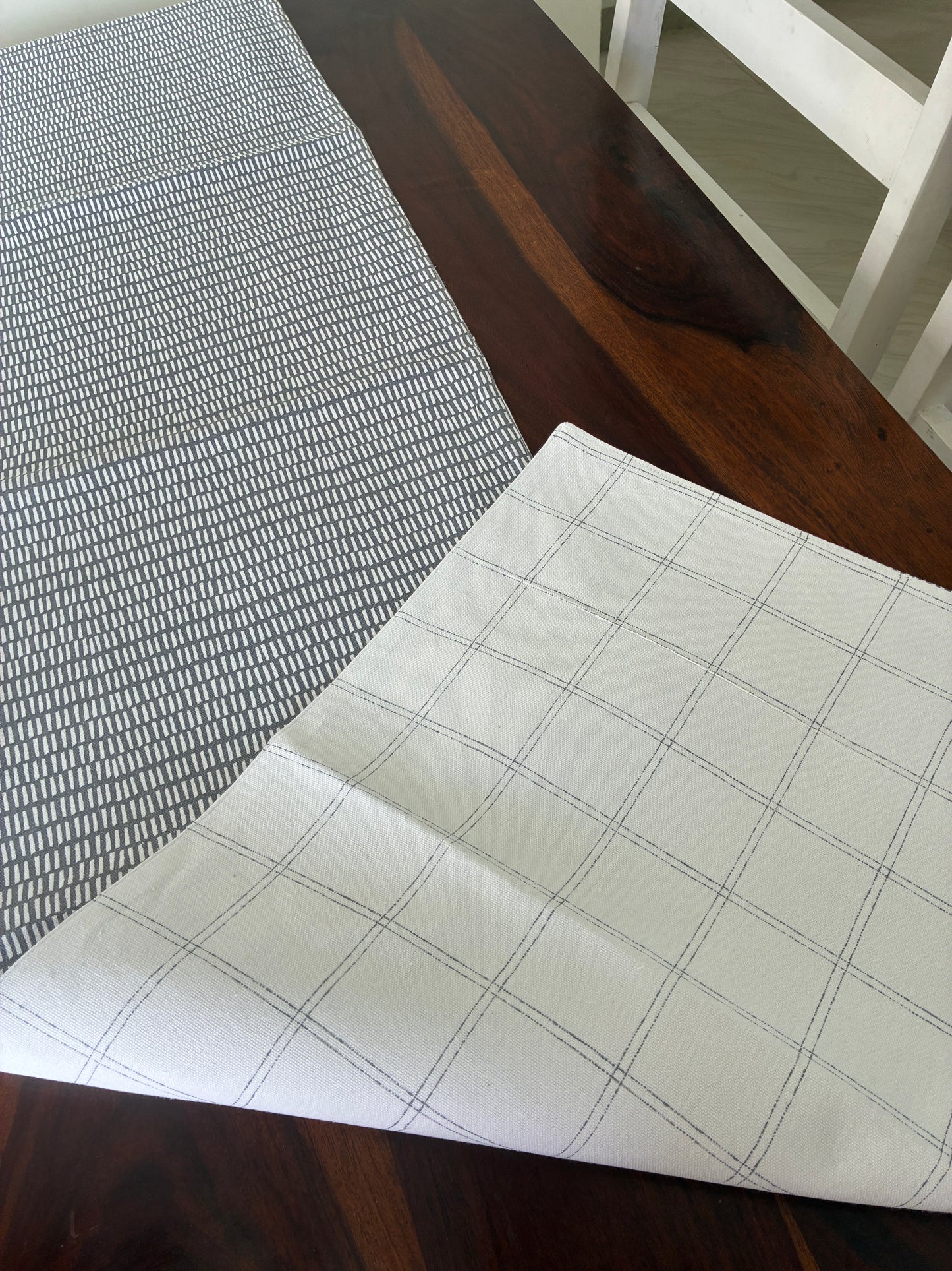 Abstract Table Runner 7 ft long