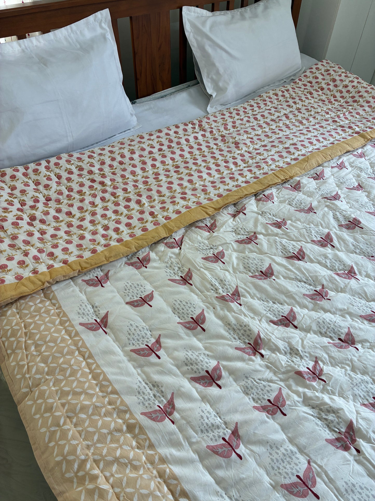 Reversible Cotton Double Quilts
