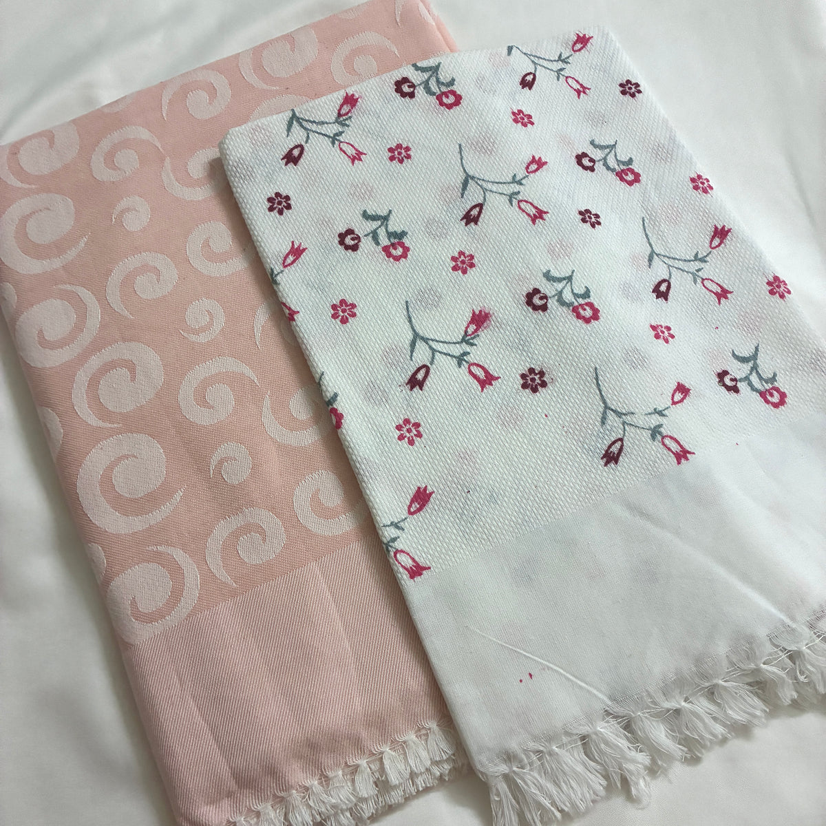 Cotton Single Blanket with Free Towel