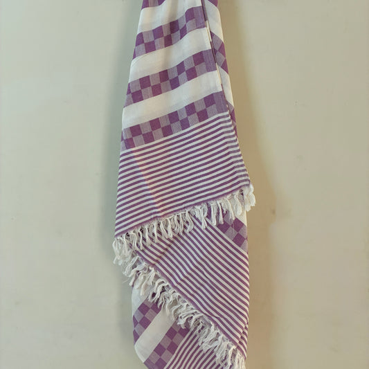Purple Bamboo Bath Towels