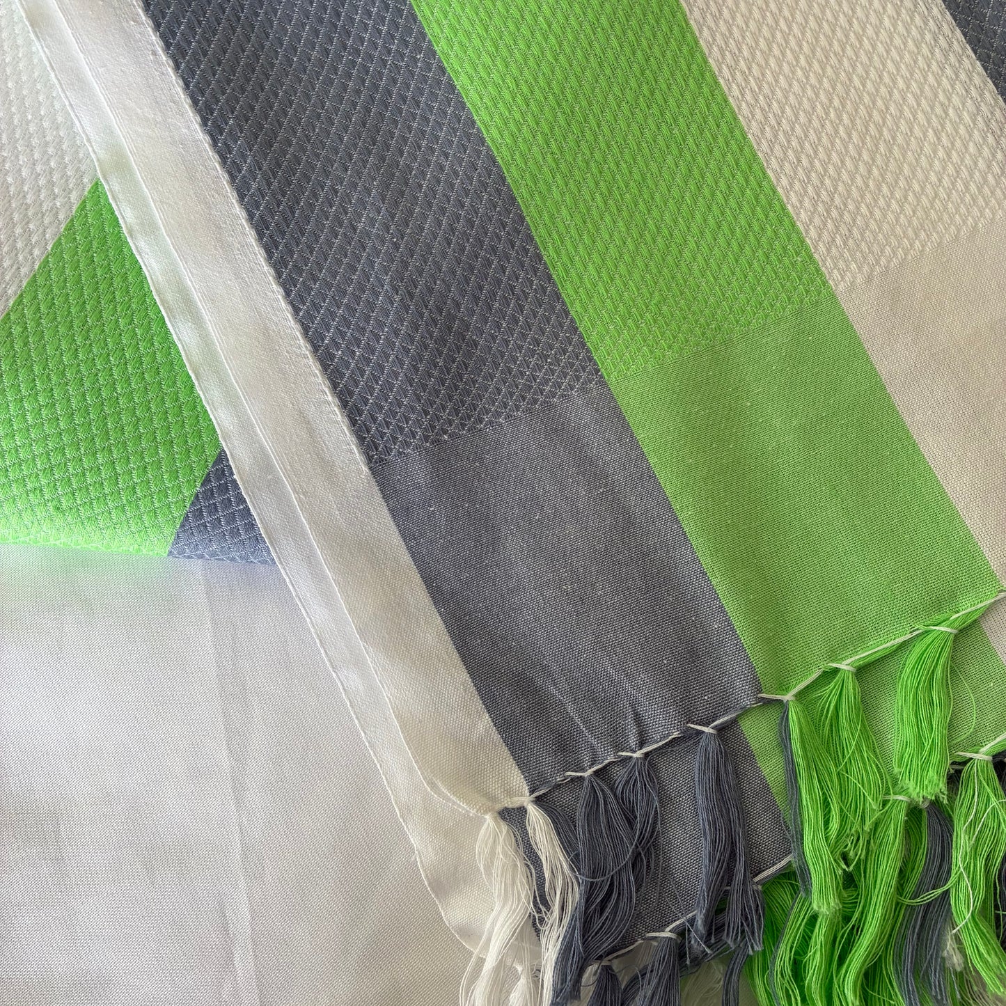 Stripes Extra Long Cotton Bath Towel