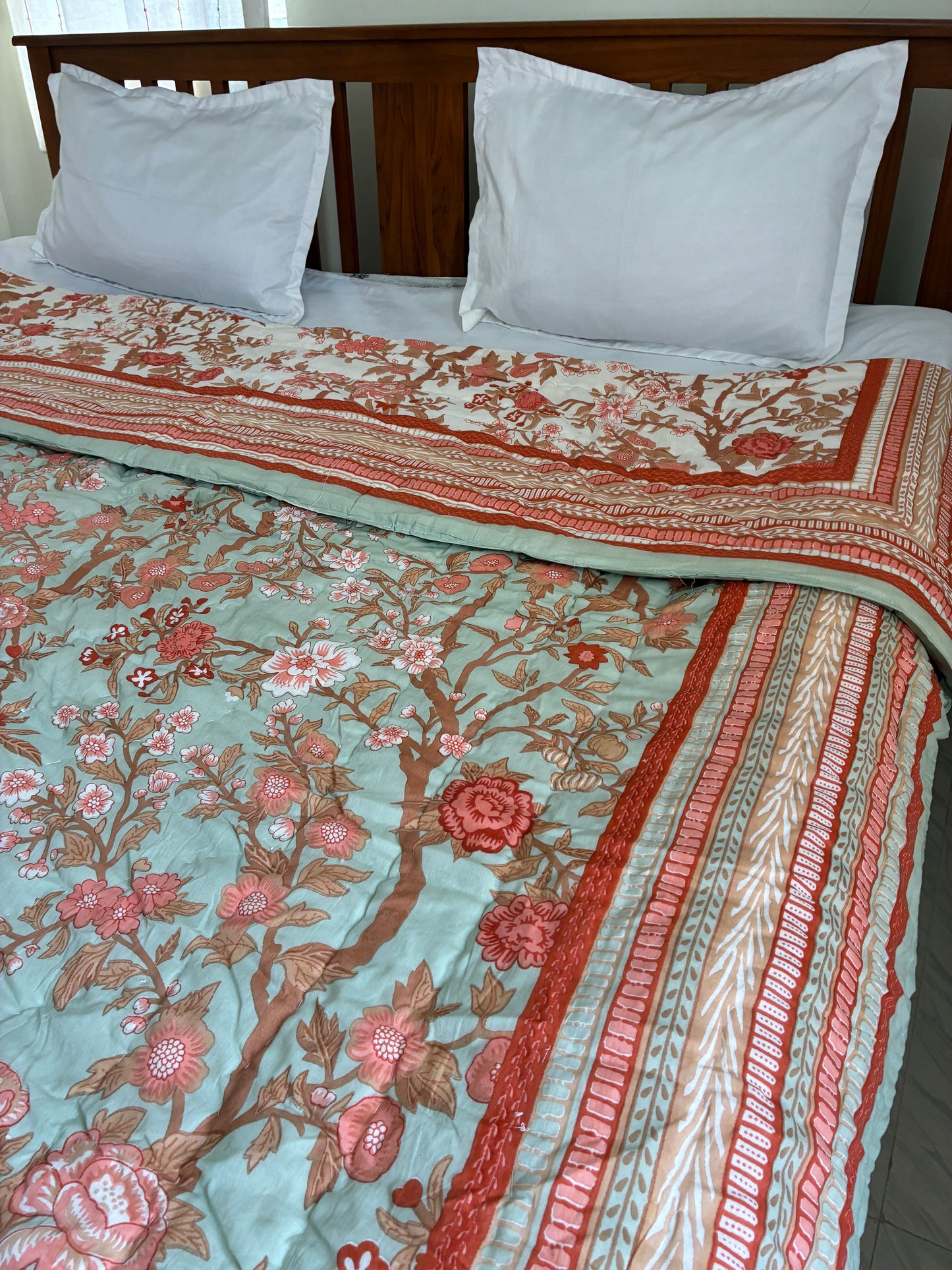 Reversible Cotton Double Quilts