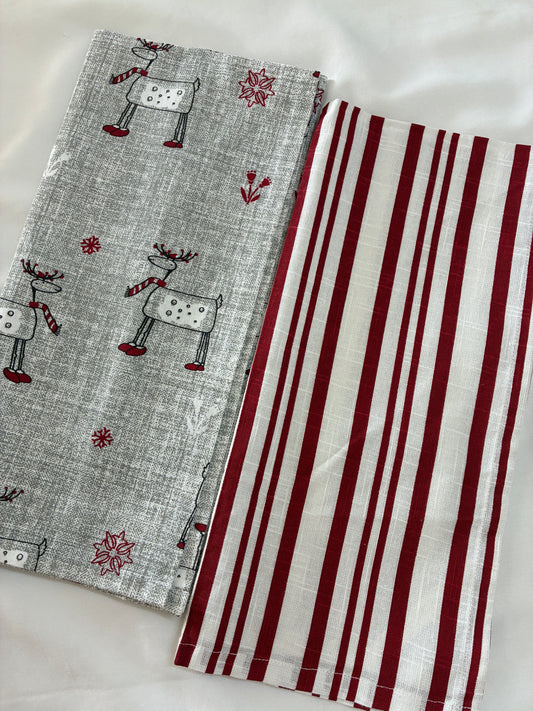 Printed Hand/Lunch Towels (Set of 2 )