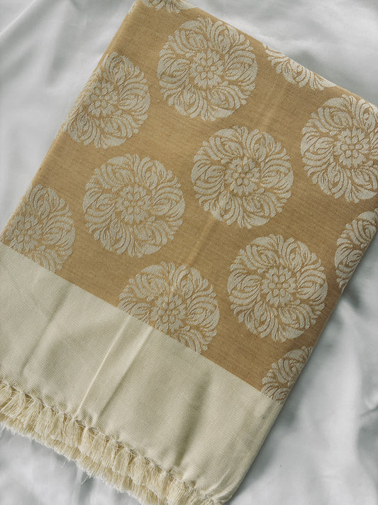 Floral Single Size Blanket / Throw