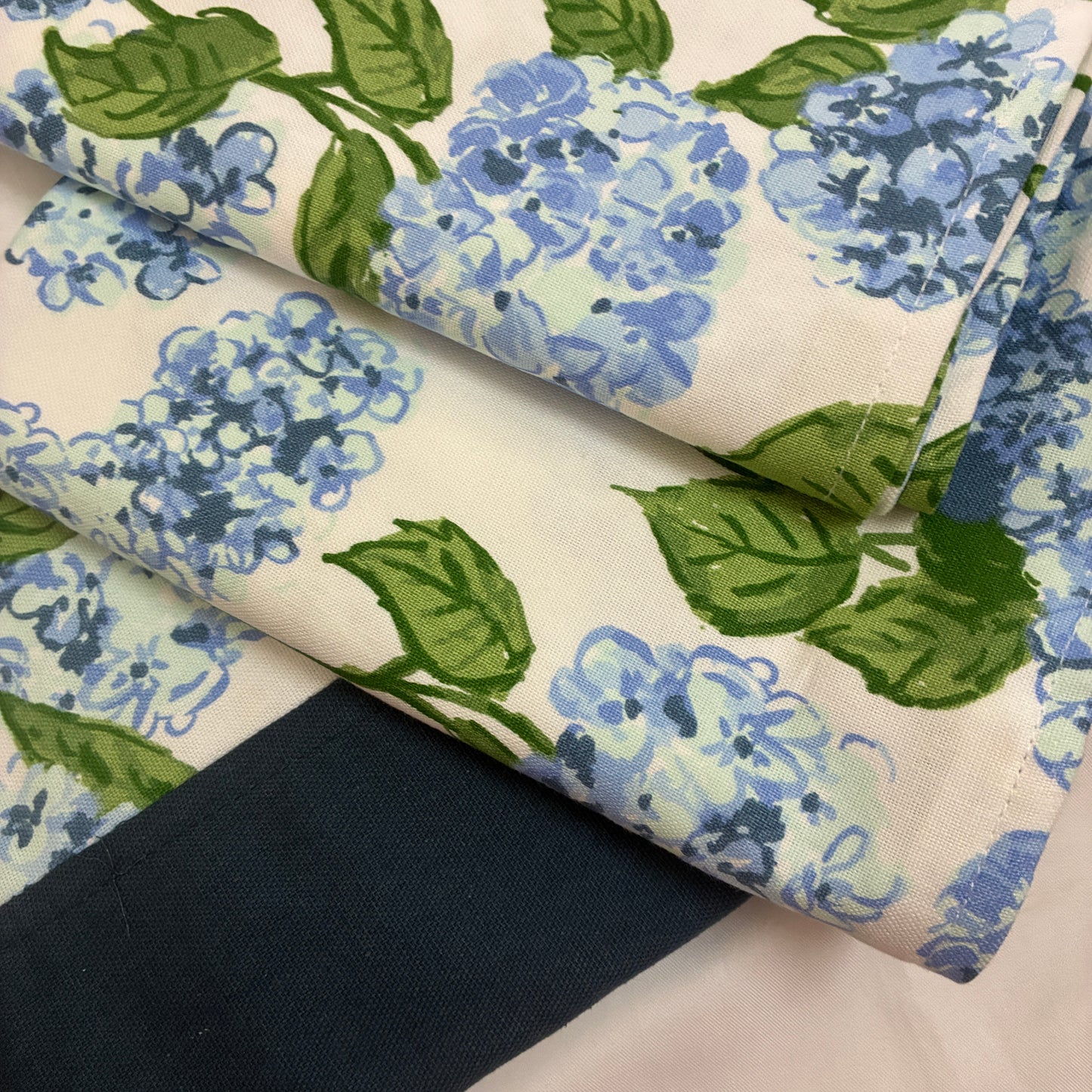 Blue Floral Queen bedspread 90x100 inches