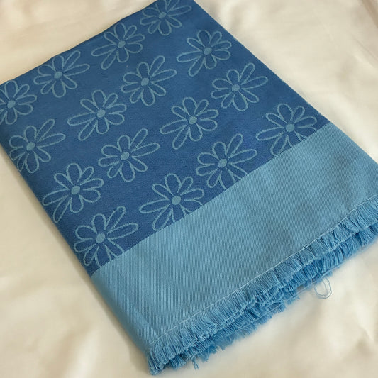 Blue Single Size Blanket / Throw