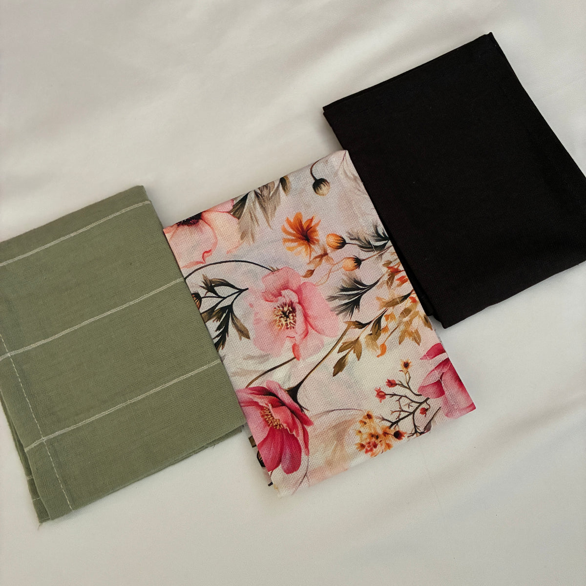 Printed Hand/Lunch Towels (Set of 3)