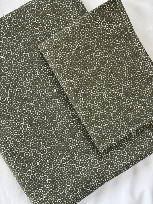 Single Size Cotton Bedspread with 1 Pillow Cover 60 x 90 in