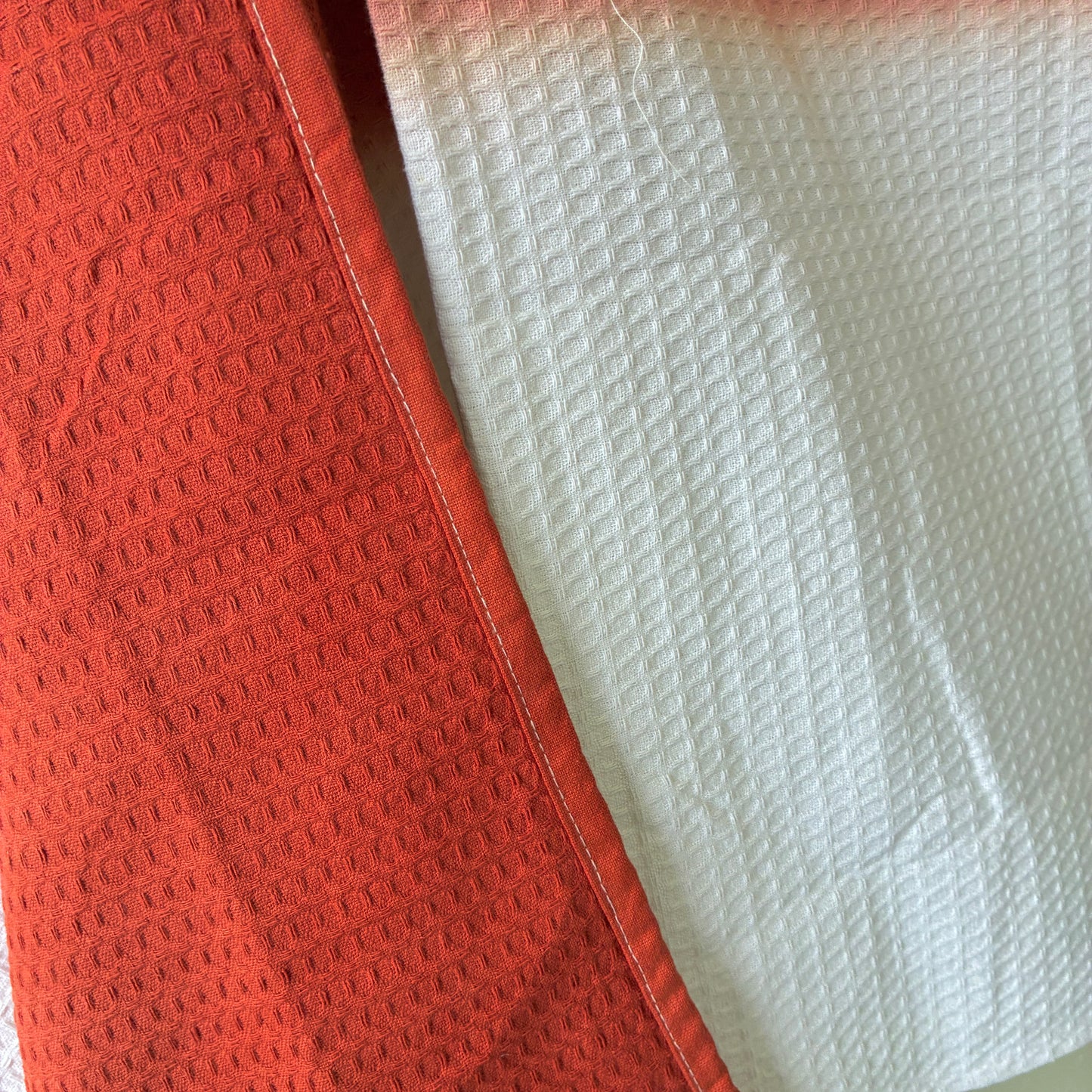 Rust Orange Ombre Premium Cotton Bath Towels