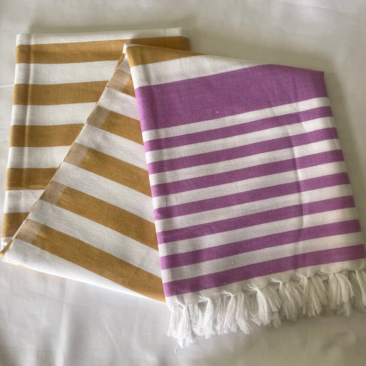 Extra Long Cotton Bath Towel