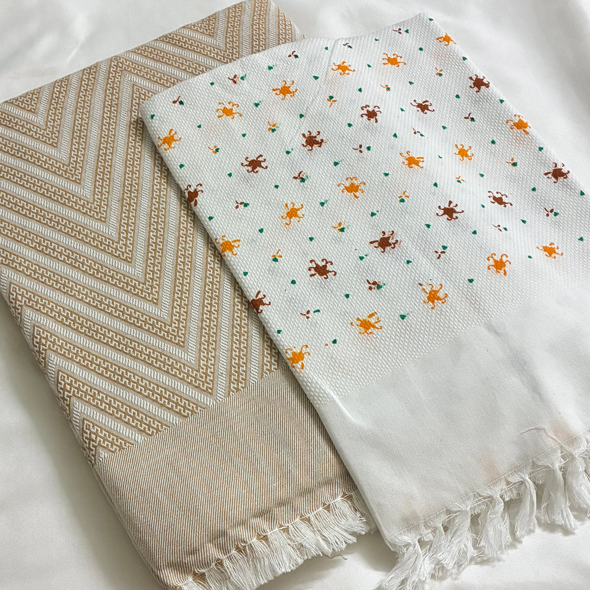 Cotton Single Blanket with Free Towel