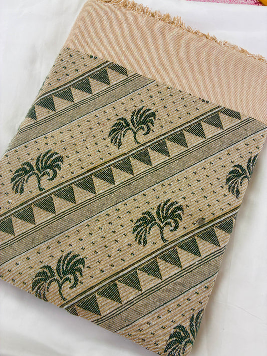 Thick Green Tree Cotton Blanket / Throw