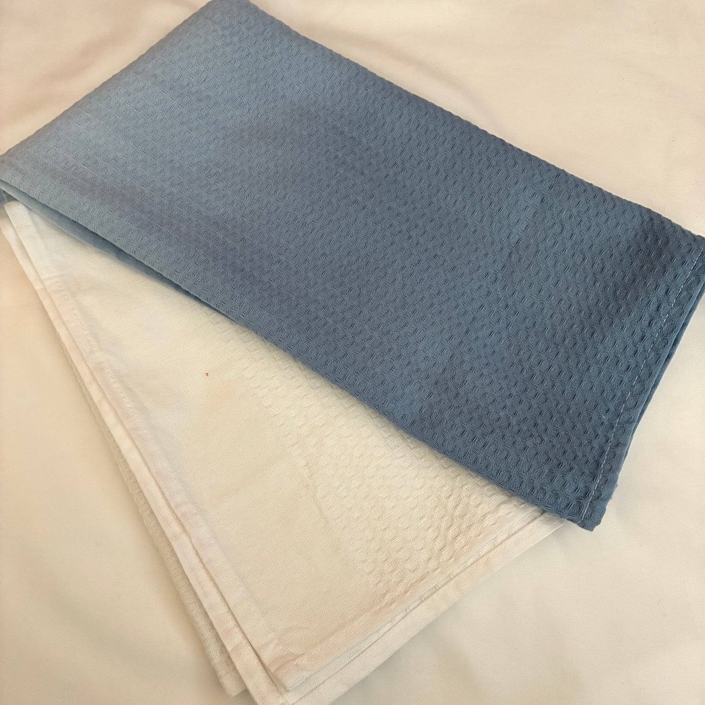 Steel Blue Ombre Premium Cotton Bath Towels