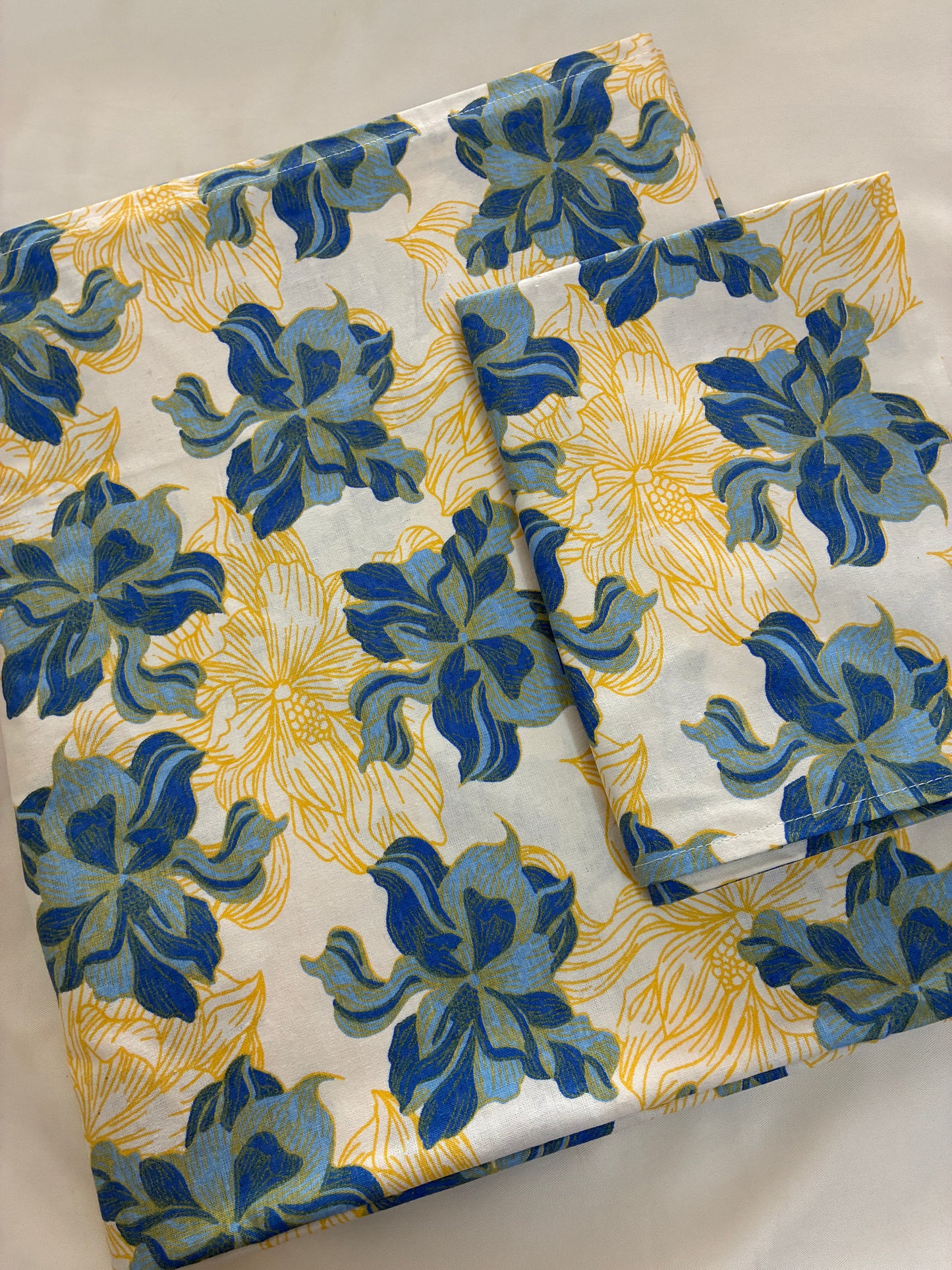 Single Size Cotton Bedspread with 1 Pillow Cover 60 x 90 in