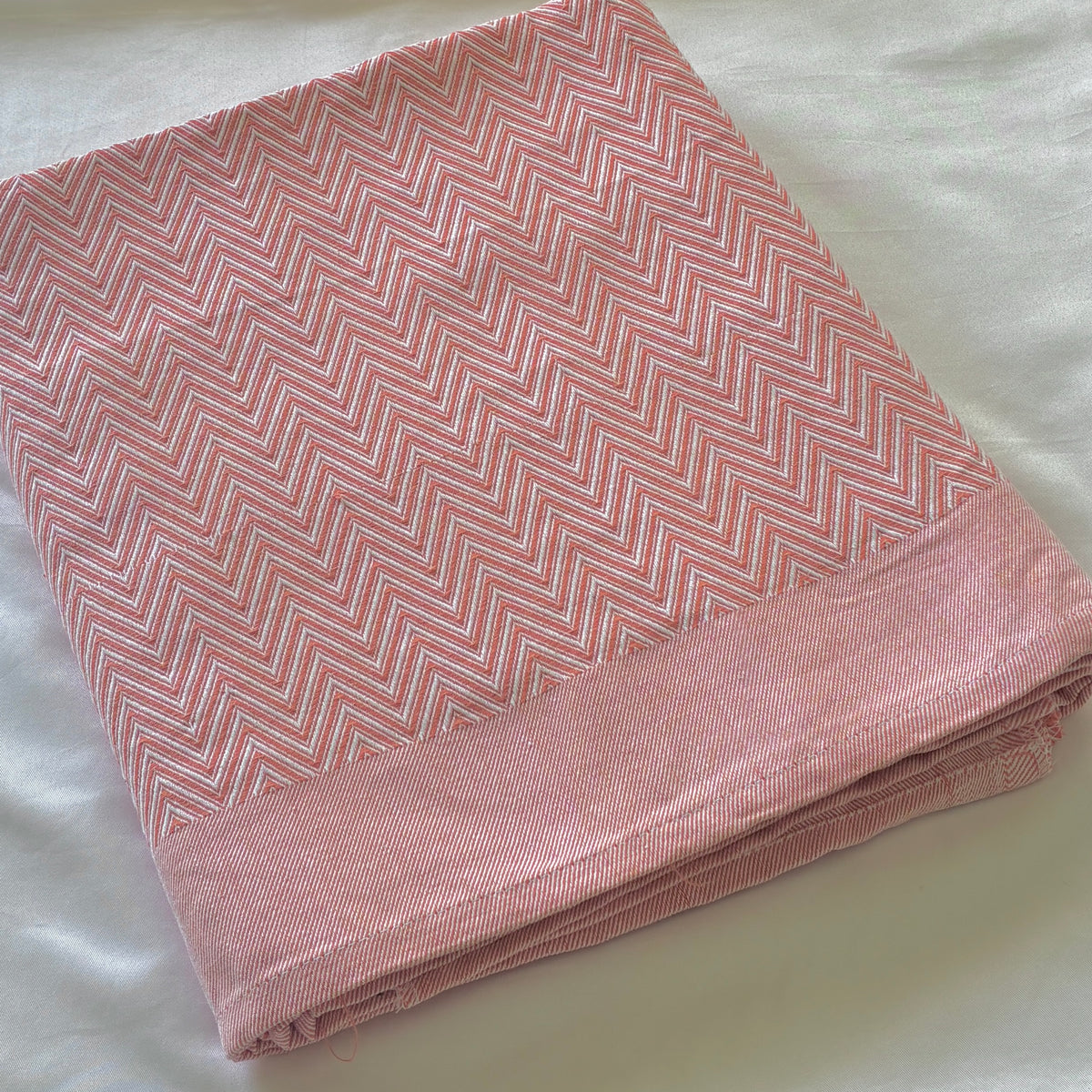Colourful Herringbone Single Size Blanket / Throw