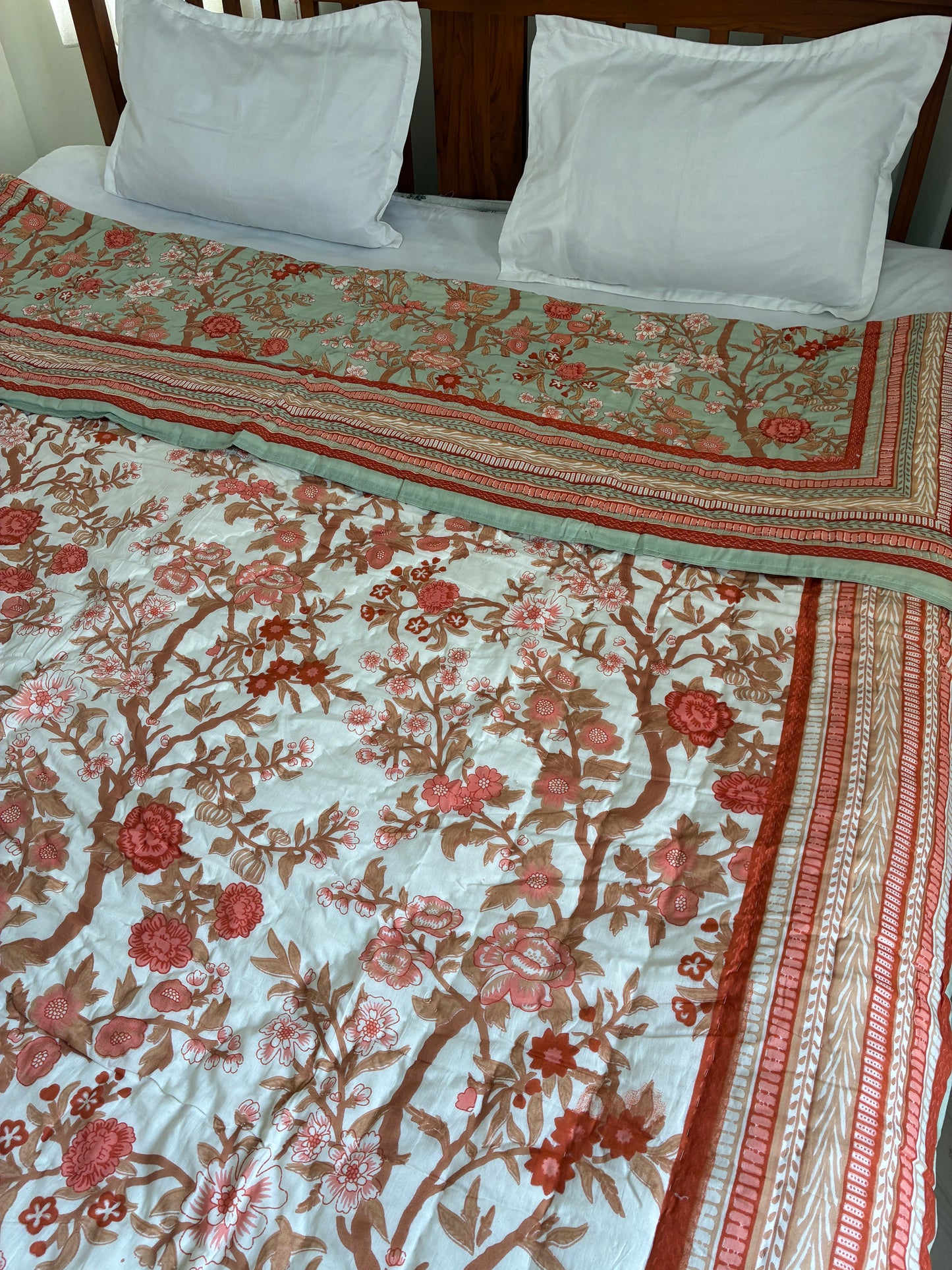 Reversible Cotton Double Quilts