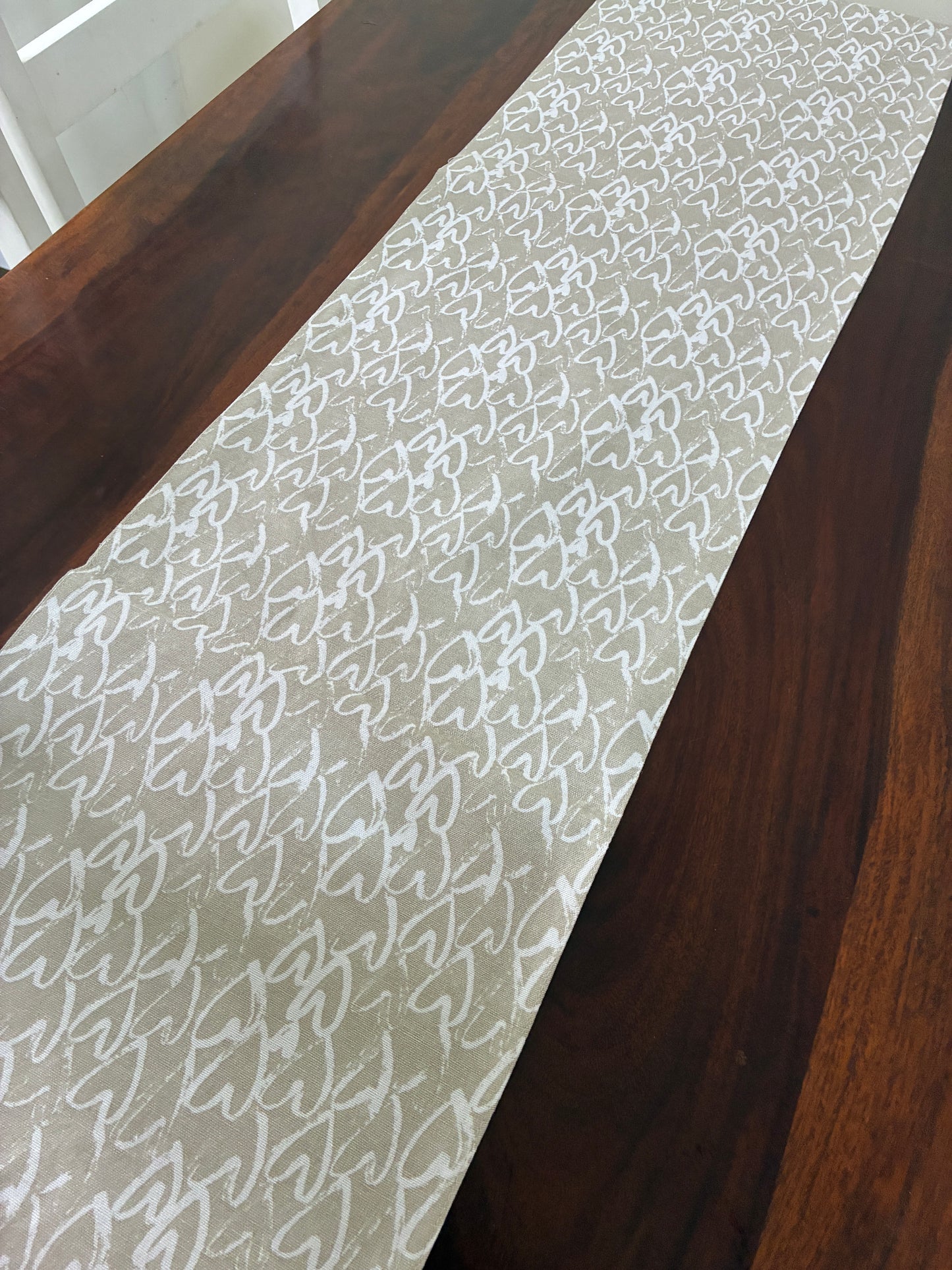 Hearts Table Runner 6 ft long