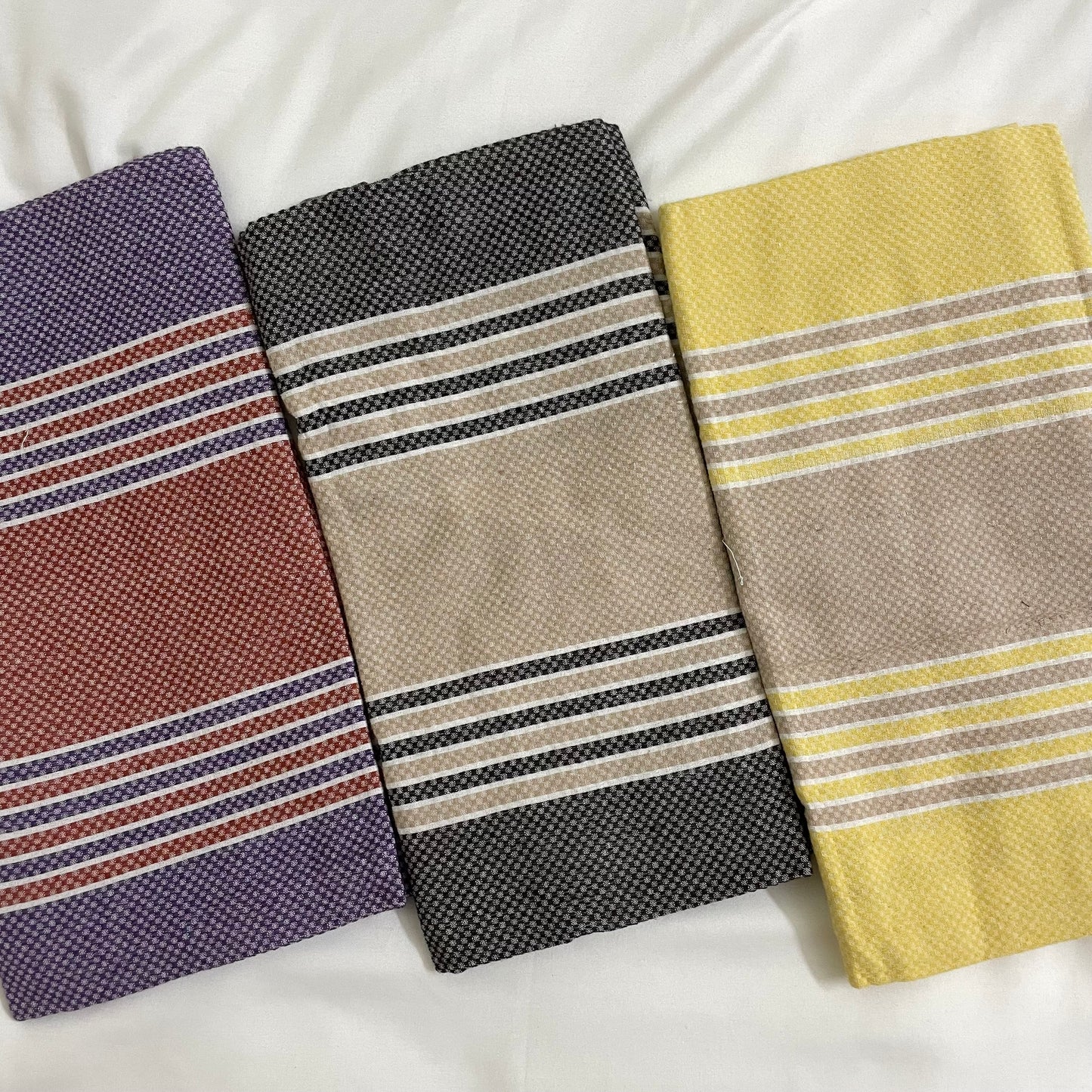 Multicolour Cotton Bath Towels (price for 1 towel)