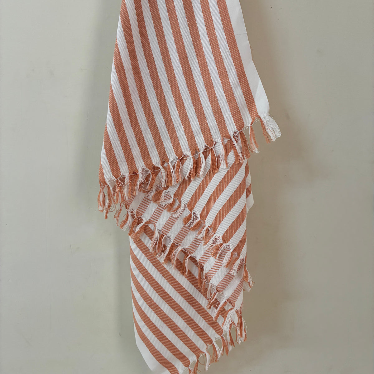Brown stripes Cotton Bath Towels