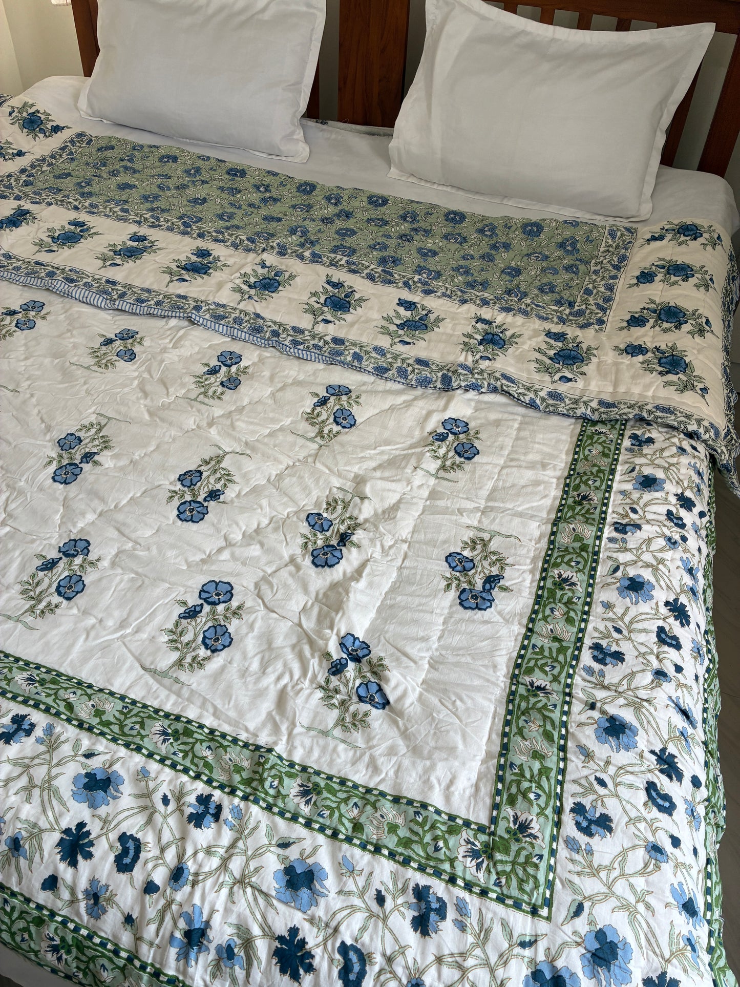 Reversible Cotton Double Quilts