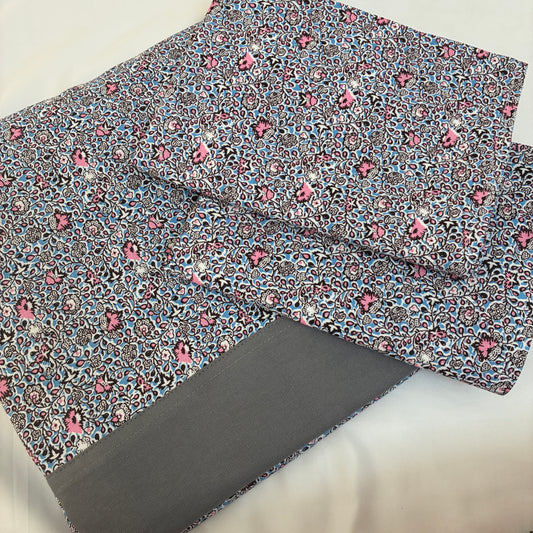 King Size Cotton Bedspread 100x110 in