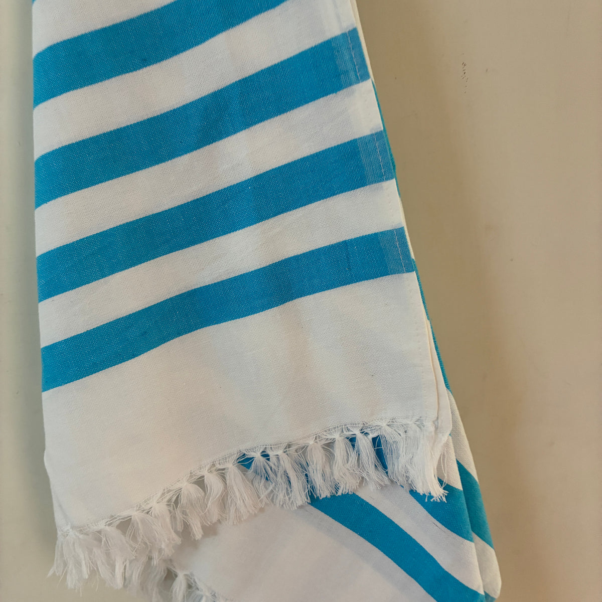 Blue Stripes Cotton Bath Towels