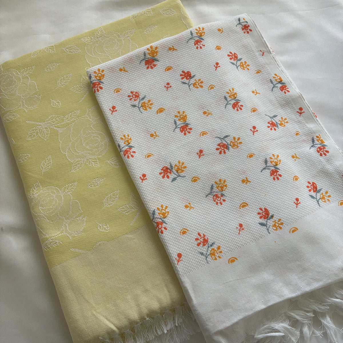 Cotton Single Blanket with Free Towel