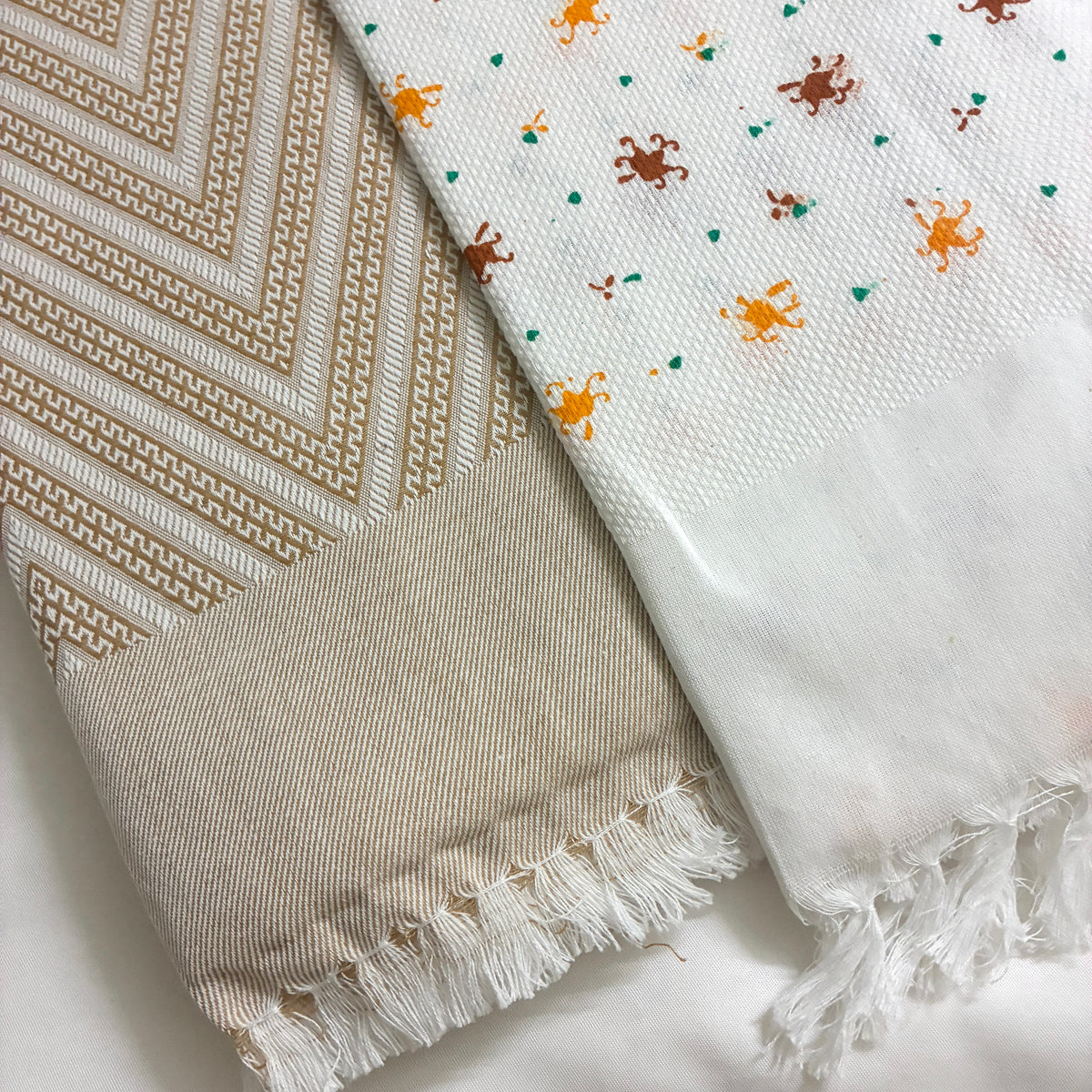 Cotton Single Blanket with Free Towel