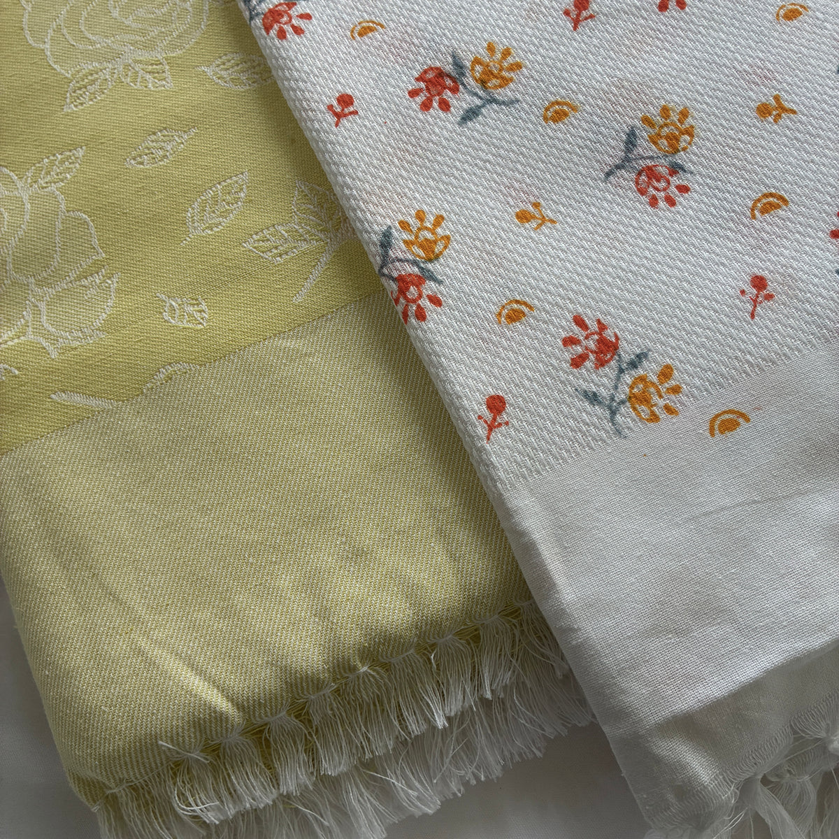 Cotton Single Blanket with Free Towel