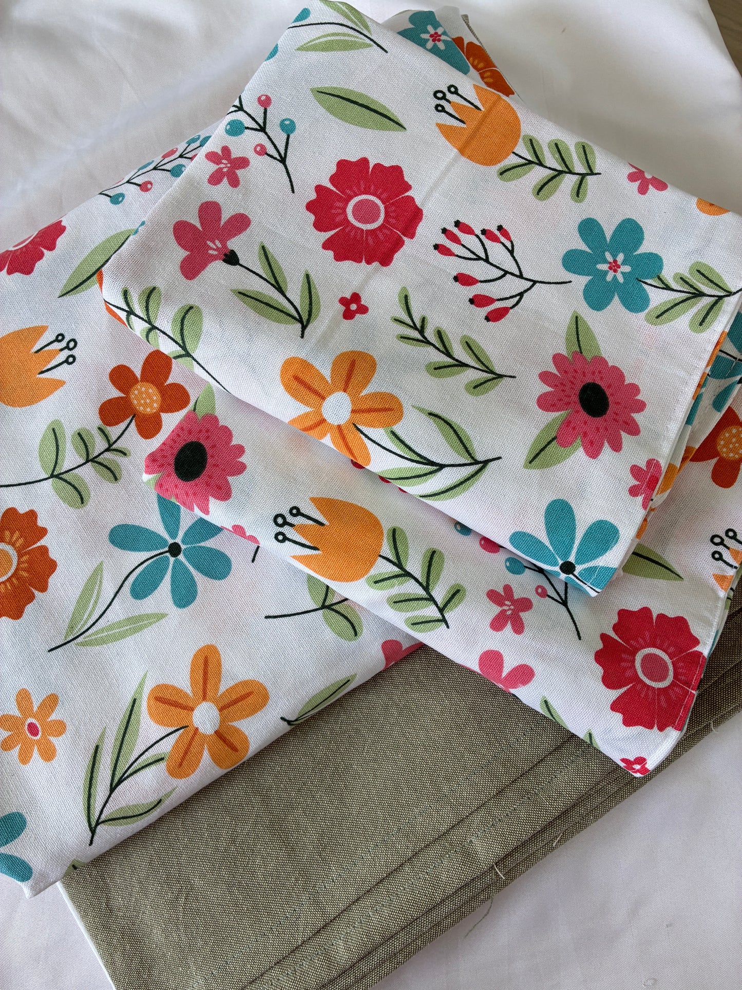 King Size Cotton Bedspread 100x110 inches