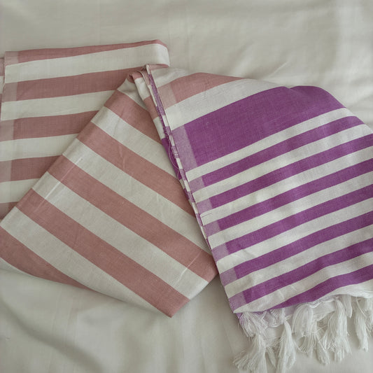 Extra Long Cotton Bath Towel